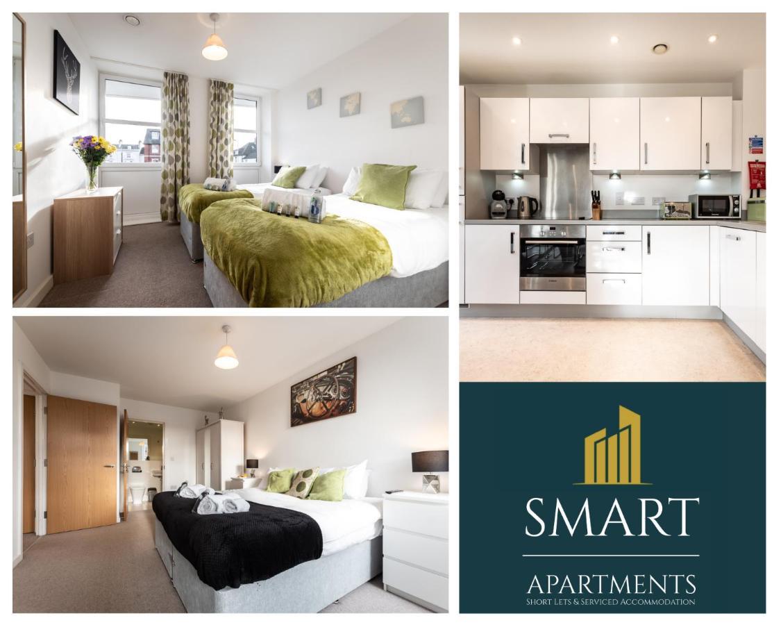 Spacious City Center Apartment By Smart Apartments Short Lets & Serviced Accommodation Apartment Southampton With Free Wifi Eksteriør bilde