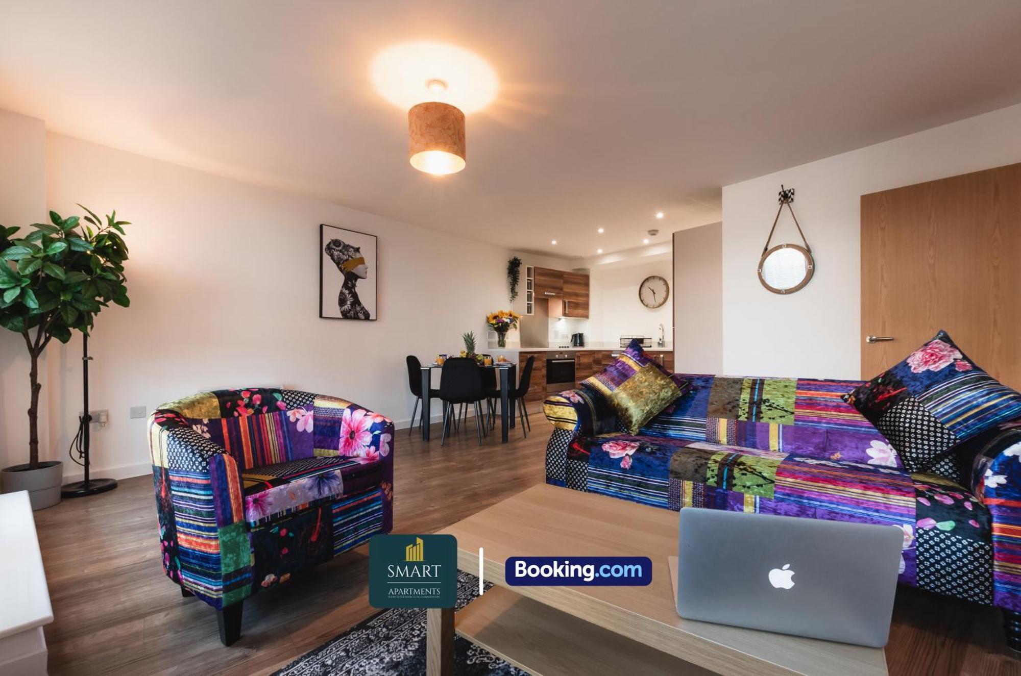 Spacious City Center Apartment By Smart Apartments Short Lets & Serviced Accommodation Apartment Southampton With Free Wifi Eksteriør bilde