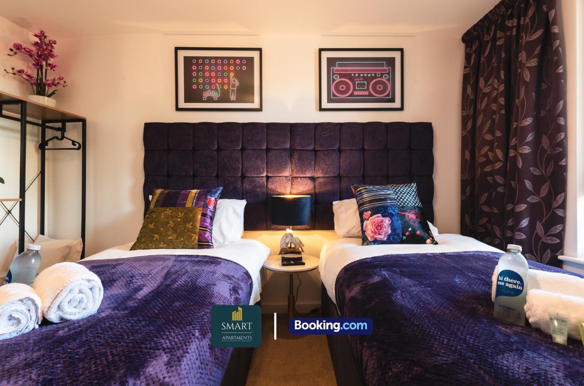 Spacious City Center Apartment By Smart Apartments Short Lets & Serviced Accommodation Apartment Southampton With Free Wifi Eksteriør bilde