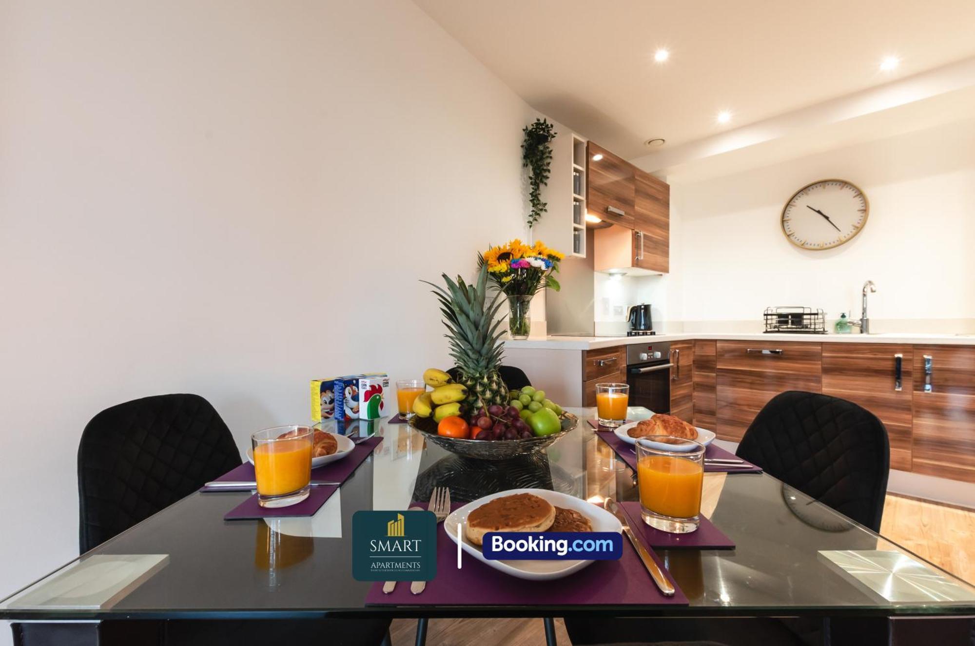 Spacious City Center Apartment By Smart Apartments Short Lets & Serviced Accommodation Apartment Southampton With Free Wifi Eksteriør bilde